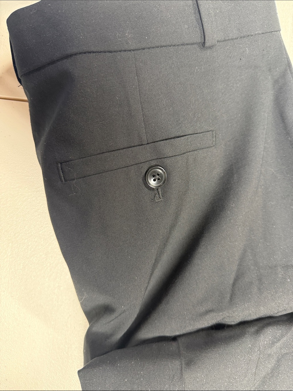 Banana Republic Avery Black Skirt with Striped Waistband - Picture 3 of 3